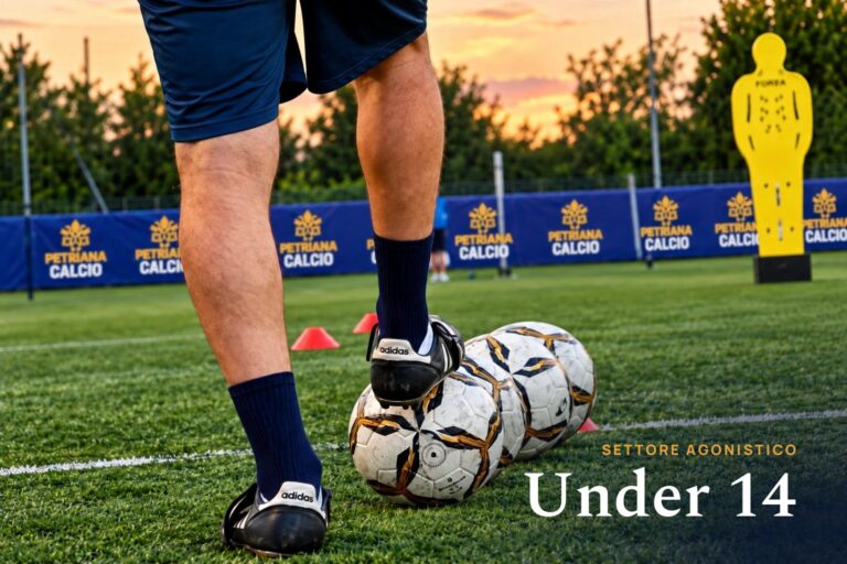 Under 14 della Petriana, settore agonistico